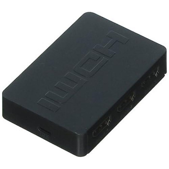 Audiovox Dhswitchf 3-Port Hdmi Switcher, Black