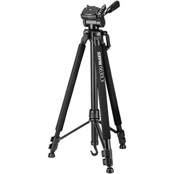 Sunpak 620-663Lx 6630Lx 66 Photo/Video Tripod With Adapters