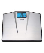 Taylor Precision Products Digital Bathroom Scale, 1 Count (Pack Of 1), Silver