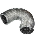 Deflecto Flxc0408 Aluminum (2-Ply 8Ft Ul 181 Class 1) Ducting Kits