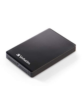 Verbatim 128Gb Vx460 External Ssd Usb 3.1 Gen 1 - Black (70381)