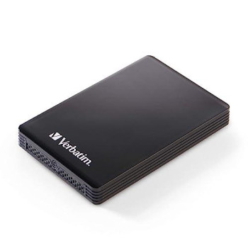 Verbatim 128Gb Vx460 External Ssd Usb 3.1 Gen 1 - Black (70381)