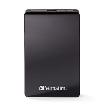 Verbatim 128Gb Vx460 External Ssd Usb 3.1 Gen 1 - Black (70381)