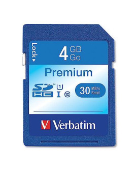 Premium Classic Sdhc Memory Card, 4Gb