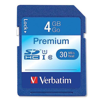 Premium Classic Sdhc Memory Card, 4Gb