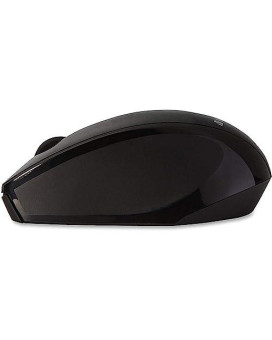 Verbatim Wireless Notebook Multi-Trac Blue Led Mouse - Black