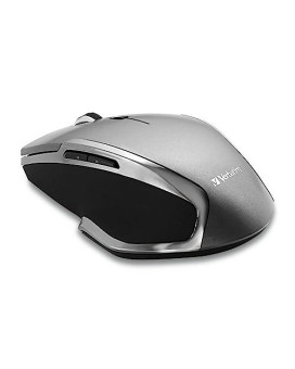 Verbatim 2.4G Wireless 6-Button Led Ergonomic Deluxe Mouse - Computer Mouse With Nano Receiver For Mac And Pc - Black