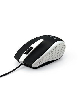 Verbatim Wired Usb Computer Mouse - Corded Usb Mouse For Laptops And Pcs - Right Or Left Hand Use, White 99740