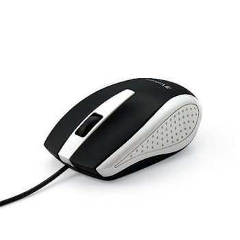 Verbatim Wired Usb Computer Mouse - Corded Usb Mouse For Laptops And Pcs - Right Or Left Hand Use, White 99740