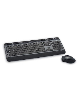 Verbatim Wireless Multimedia Keyboard And 6-Button Mouse Combo - Black