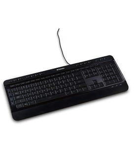 Verbatim Illuminated Wired Keyboard