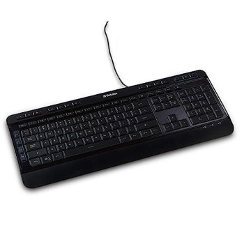 Verbatim Illuminated Wired Keyboard