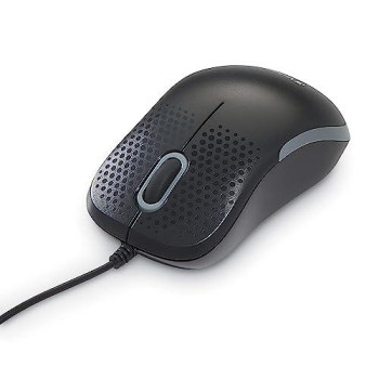 Verbatim Silent Corded Optical Mouse - Black