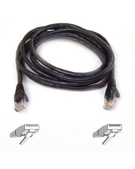 5Ft Cat6 Snagless Patch Cable, Utp, Gray Pvc Jacket, 23Awg, 50 Micron, Gold Plat