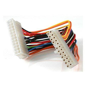 This 24-Pin Atx 2.01 Power Extension Cable Offers A Male 24-Pin Atx Connector An