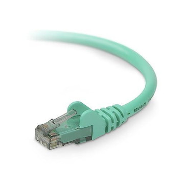 4Ft Cat6 Snagless Patch Cable, Utp, Green Pvc Jacket, 23Awg, 50 Micron, Gold Pla