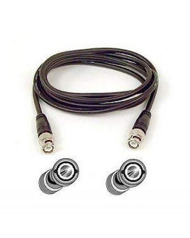 Network Cable - Bnc (M) - Bnc (M) - 6 Ft - Coaxial - ( Rg-58 ) - Black