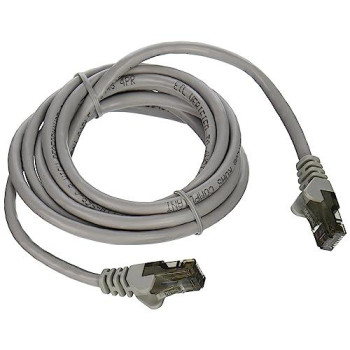 7Ft Cat6 Snagless Patch Cable, Utp, Gray Pvc Jacket, 23Awg, 50 Micron, Gold Plat