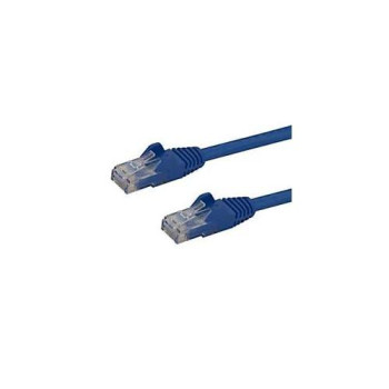 10Ft Blue Cat6 Ethernet Cable Delivers Multi Gigabit 1/2.5/5Gbps & 10Gbps Up To