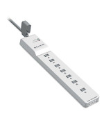 7 Outlet Home/Office Surge Protector Extended Cord