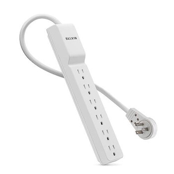 6-Outlet Surge Protector Rotating Plug,