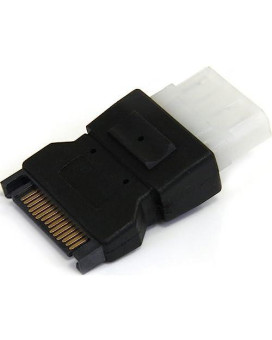 This Sata To Lp4 Power Cable Adapter Features One Lp4 Female Power Connector And