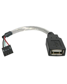 This Usb A Female To Motherboard Header Adapter Features A 4-Pin Usb Header Conn