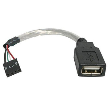 This Usb A Female To Motherboard Header Adapter Features A 4-Pin Usb Header Conn