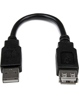 Extends The Length Your Current Usb Device Cable By 6 Inches - 6 Inch Usb A To A