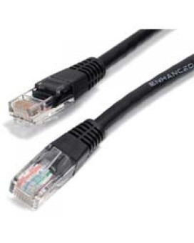 25Ft Black Cat6 Ethernet Cable Delivers Multi Gigabit 1/2.5/5Gbps & 10Gbps Up To