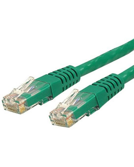 7Ft Green Cat6 Ethernet Cable Delivers Multi Gigabit 1/2.5/5Gbps & 10Gbps Up To