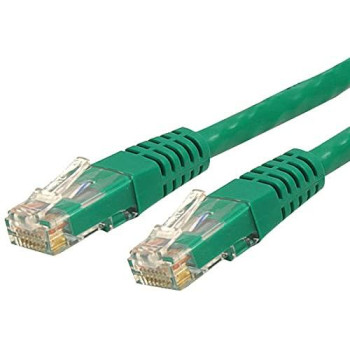 7Ft Green Cat6 Ethernet Cable Delivers Multi Gigabit 1/2.5/5Gbps & 10Gbps Up To