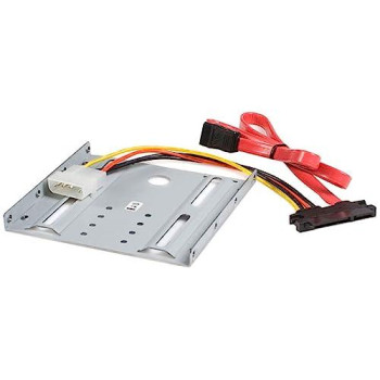 Mount A 2.5In Sata Hard Drive To Any Computer With An Available 3.5In Bay - 2.5