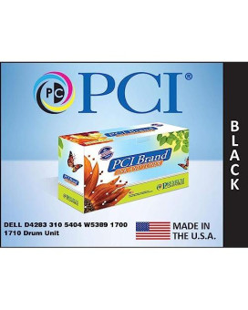 Pci Brand Compatible Dell D4283 310-5404 Black Drum Unit 30000 Page Yield For De