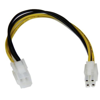 This 4 Pin P4 Cpu Power Extension Cable Extends The Reach Of Your Atx12V Power S