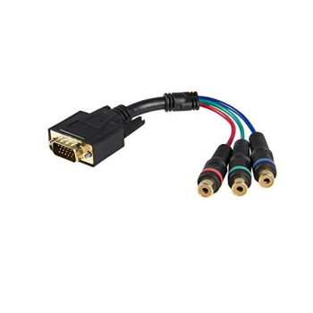 6In Hd15 To Component Rca Breakout Cable Adapter - M/F