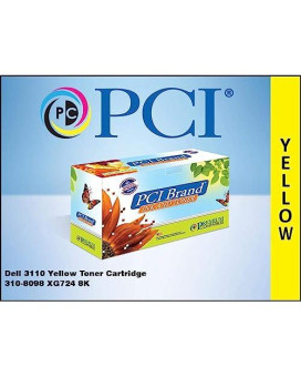 Pci New Compatible Dell 310-8098 Xg724 Nf566 Xl High-Yield Yellow Toner Cartridg