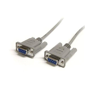 This 6Ft Straight Through Serial Cable Features Two Db9 Female (Db9F) Connectors