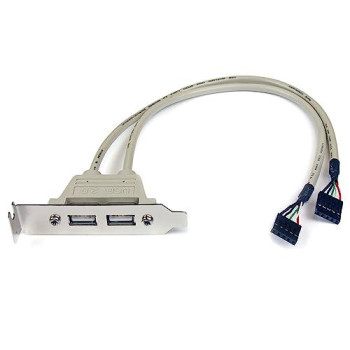 Add Two External Usb 2.0 Ports To Your Small Form Factor Pc - Usb Bracket - 2 Po