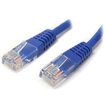 20 Ft Blue Molded Cat5E Utp Patch Cable