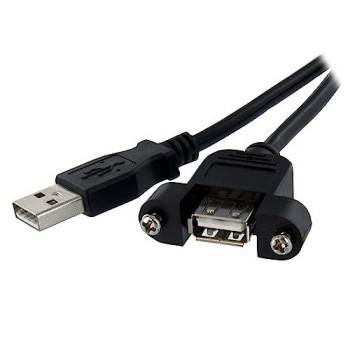 Add An External Panel Mount Usb Connection To A Pc Or Faceplate - Usb Female To