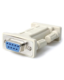 This Null Modem Cable Adapter Features Two Db9 Female Connectors - A Cost-Saving