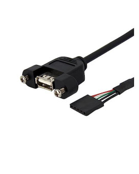 Connect A Panel-Mountable Usb Port To Your Motherboard Header. - Usb Header Cabl