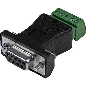 Rs422 Rs485 Serial Db9 To Terminal Block Adapter