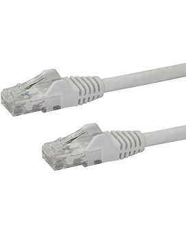 10Ft Cat6 Ethernet Cable White 100W Poe