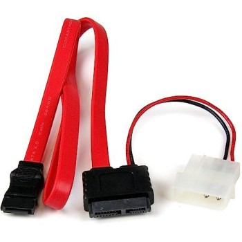 36In Slimline Sata To Sata Cable