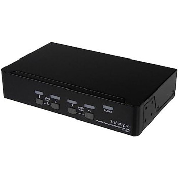 4 Port Usb Displayport Kvm Switch