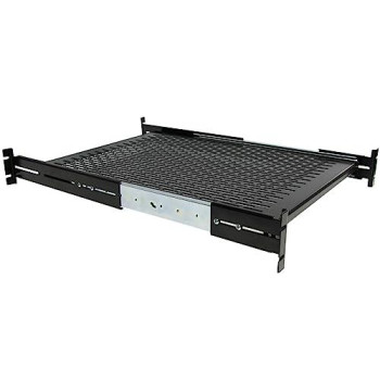 2U Sliding Vented Rack Mount Shelf