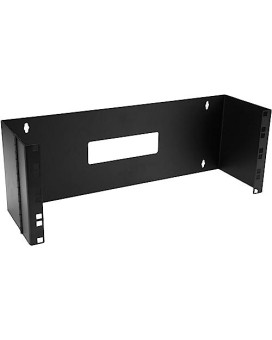 Wall-Mount A Patch Panel Or Network Switch While Providing Hinged Access To The