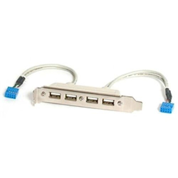 Provides Four Usb Port Connections To A Motherboard - 4 Port Usb A Female Slot P